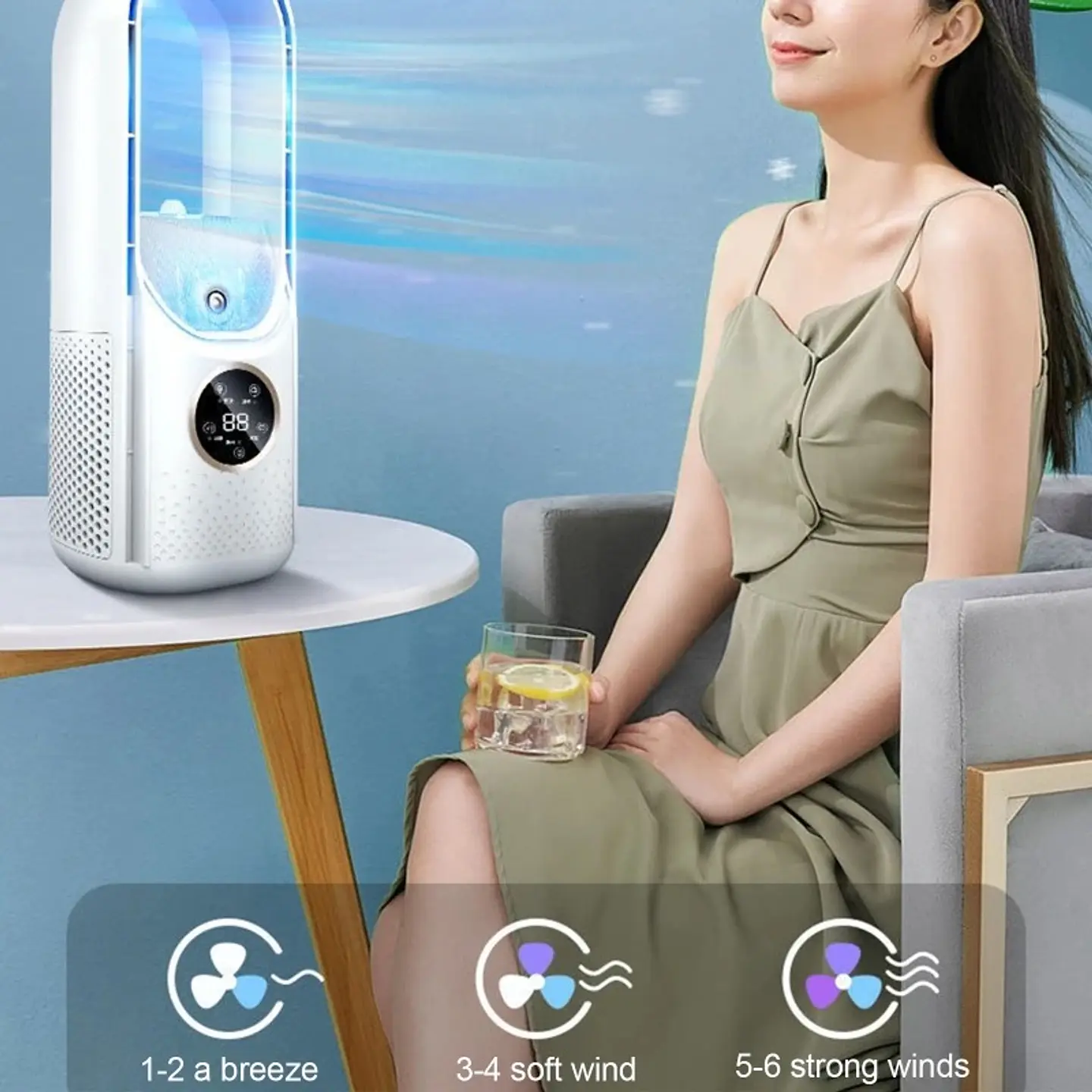 VENTILADOR CON HUMIDIFICADOR  1
