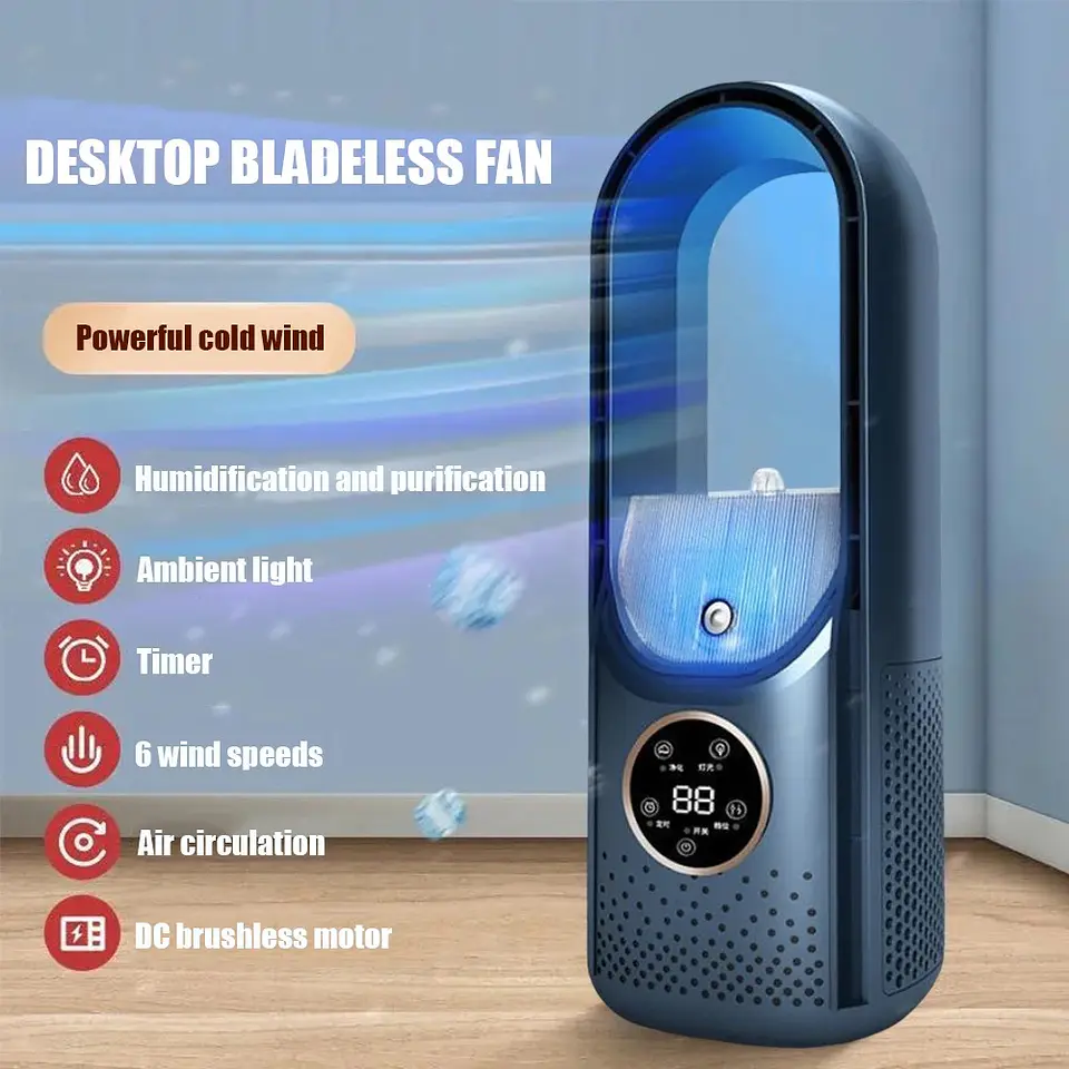 VENTILADOR CON HUMIDIFICADOR  3