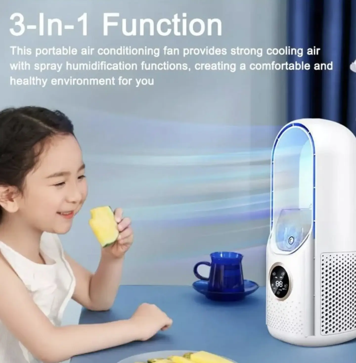 VENTILADOR CON HUMIDIFICADOR  6