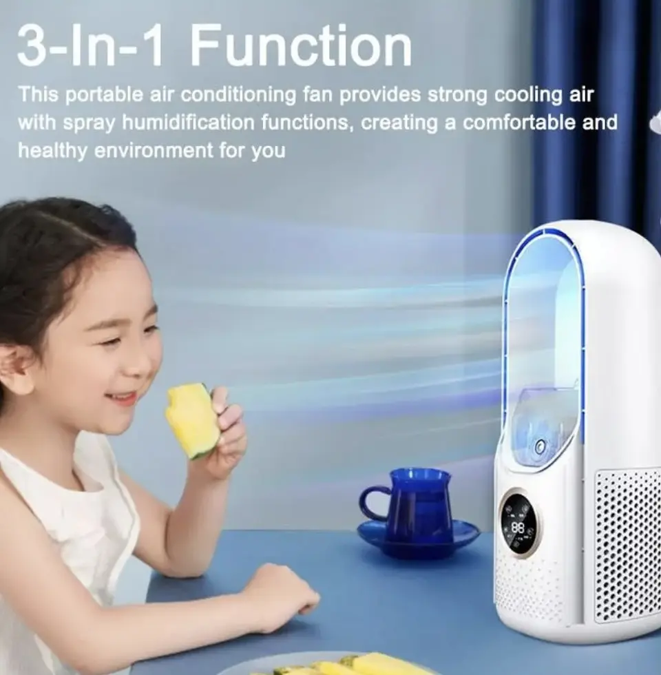 VENTILADOR CON HUMIDIFICADOR  6