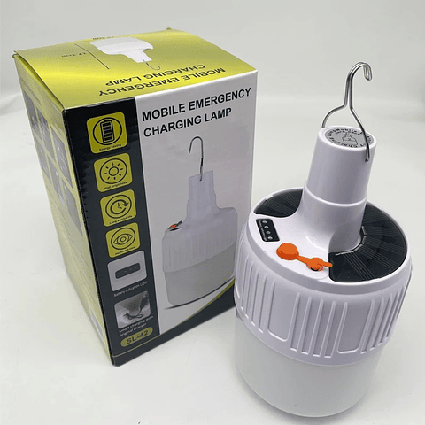 AMPOLLETA SOLAR CON COLGANTE