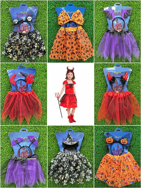 DISFRAZ HALLOWEEN NIÑA 🎃