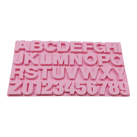 MOLDE SILICONA ABECEDARIO GRANDE