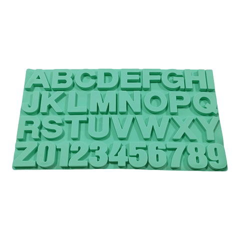 MOLDE SILICONA ABECEDARIO GRANDE