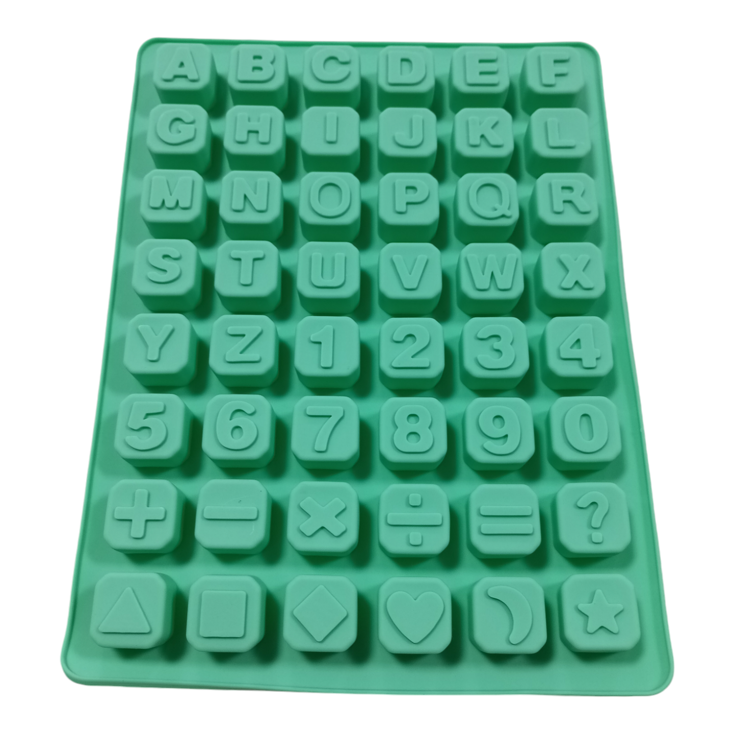 MOLDE SILICONA ABECEDARIO MEDIANO 1