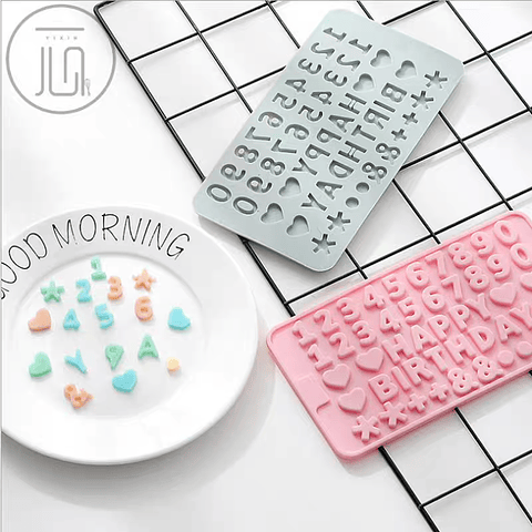MOLDE SILICONA ABECEDARIO PEQUEÑO