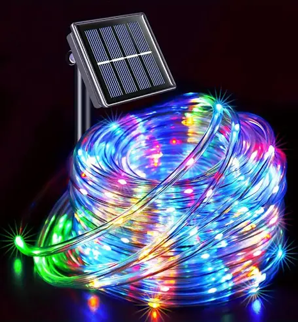 MANGUERA DELGADO SOLAR MULTICOLOR 10 METROS 1