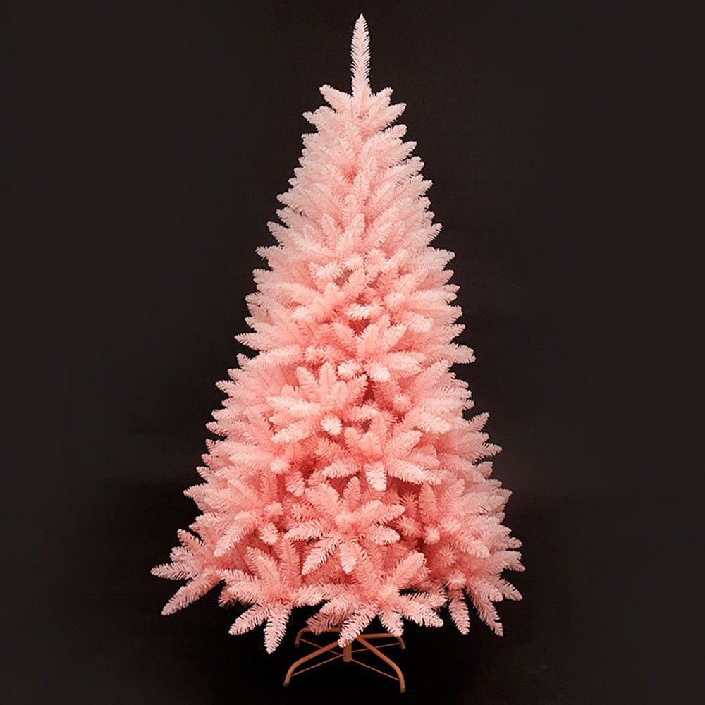 ARBOL NAVIDAD ROSADO 210CM