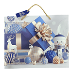 BOLSA DE REGALO NAVIDAD GRANDE HORIZONTAL 42x32