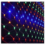 LUCES DE MALLA MULTICOLOR CON ENCHUFE 1.5X1.5M