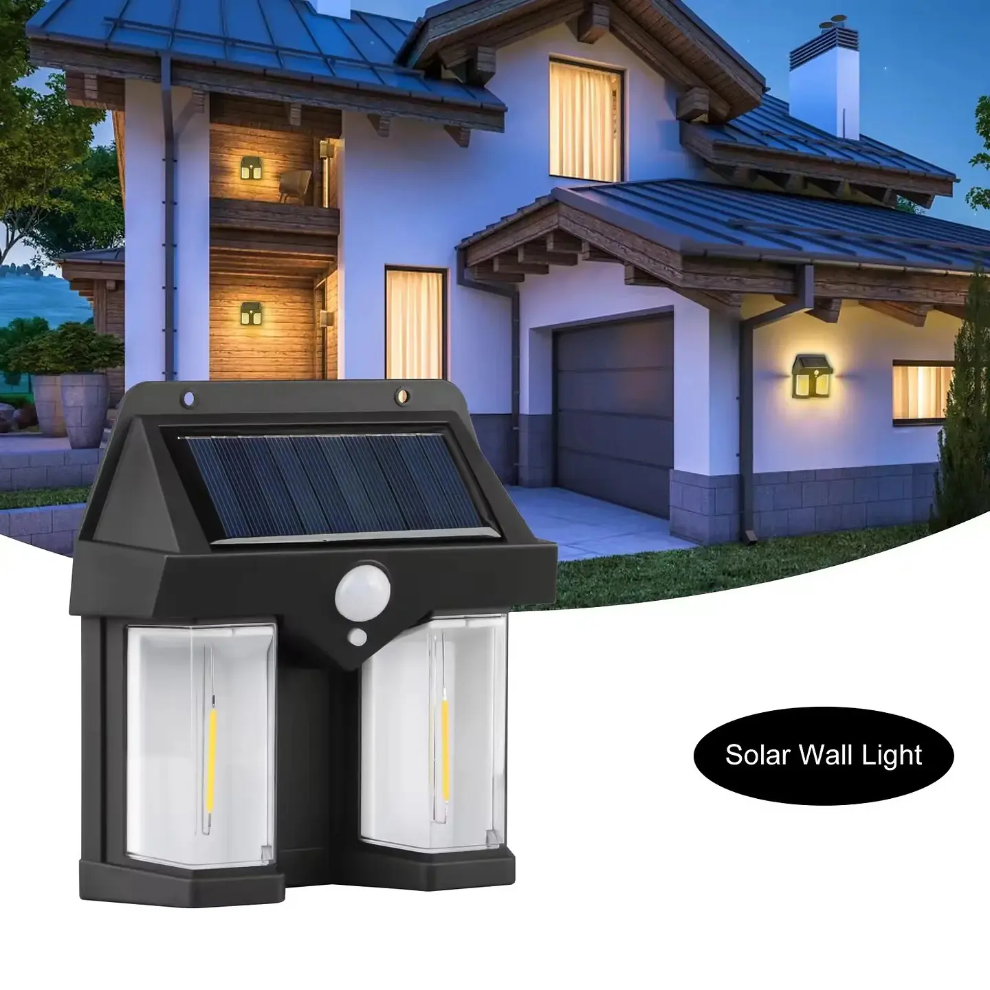 LÁMPARA EXTERIOR SOLAR DE DOS AMPOLLETAS 4