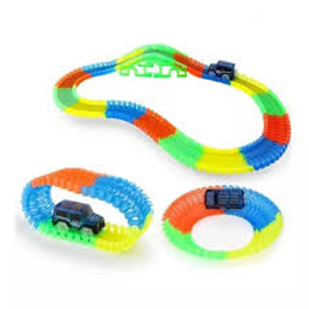 PISTA TRACK LUMINOSA FLEXIBLE CON AUTO LUMINOSO