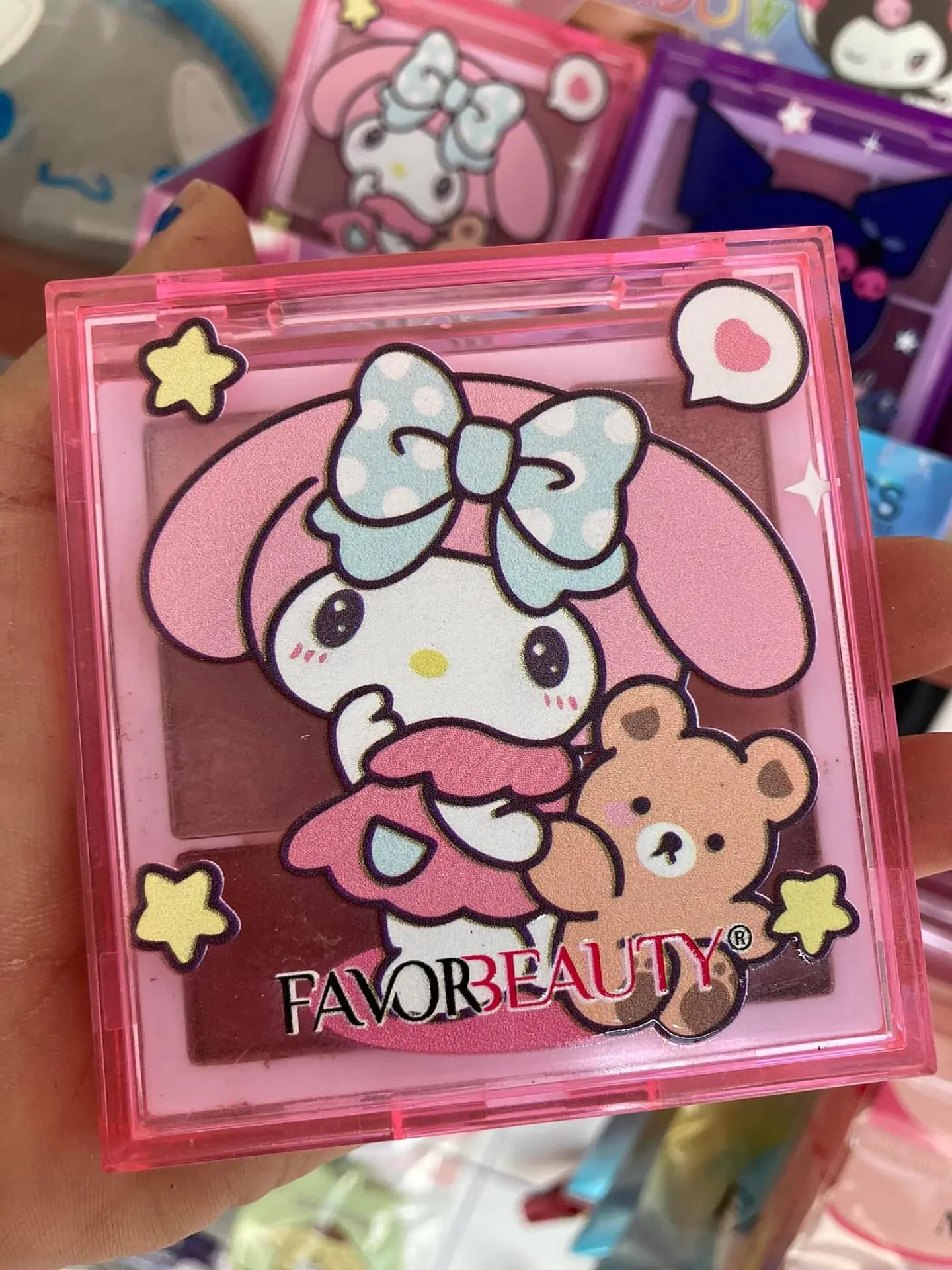 SET DE SOMBRAS SANRIO 9 COLORES  2