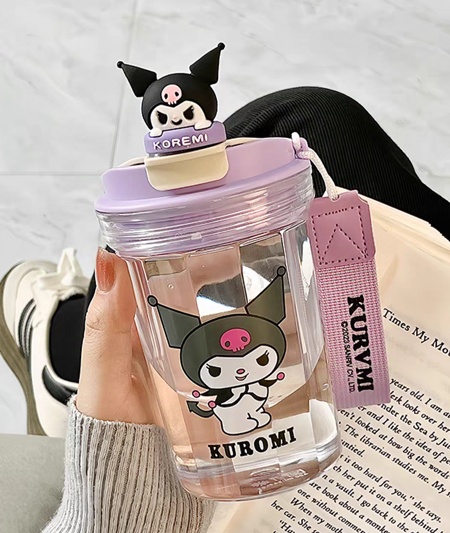 VASO ACRILICO SANRIO 420ML 1