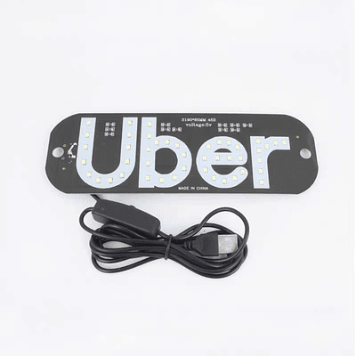 LETRERO LED UBER