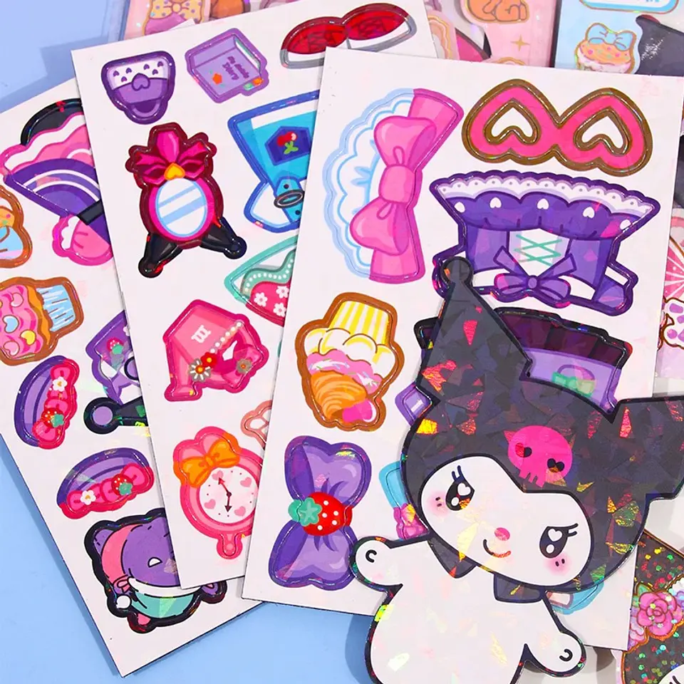 JUEGO PARA VESTIR IMANTADO KUROMI Y MY MELODY 2