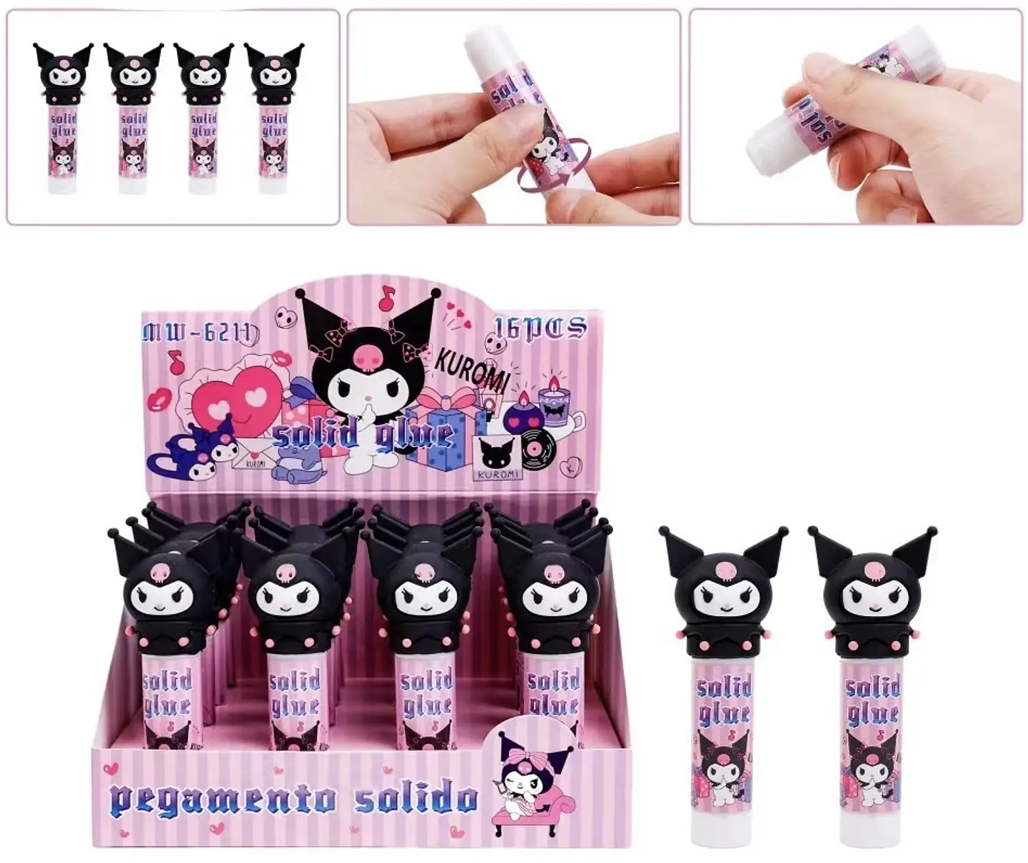PEGAMENTO EN BARRA KUROMI 1