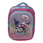 MOCHILA 3D KUROMI 40X31CM