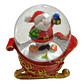 ADORNO ESFERA NIEVE TRINEO 9CM - Miniatura 3