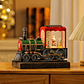 TREN MUSICAL NAVIDEÑO LED CON NIEVE FLOTANTE - Miniatura 3