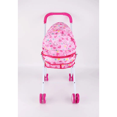 COCHE DE MUÑECA NIÑA 55x50x21CM