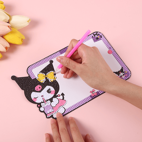 PIZARRA MAGNÉTICA ARTE DIAMANTE SANRIO 