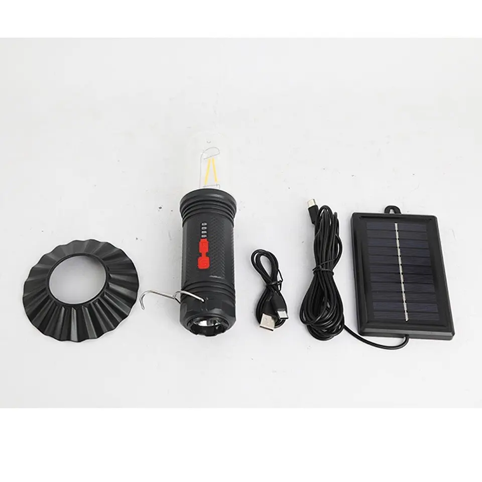 LINTERNA AMPOLLETA SOLAR  2