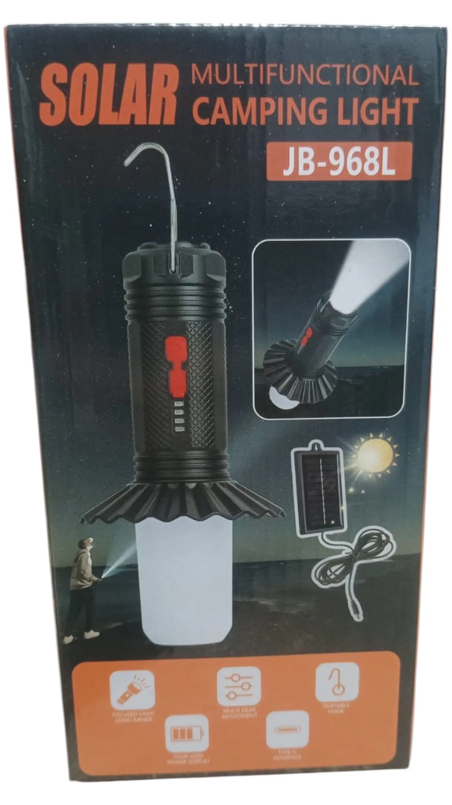 LINTERNA AMPOLLETA SOLAR  3