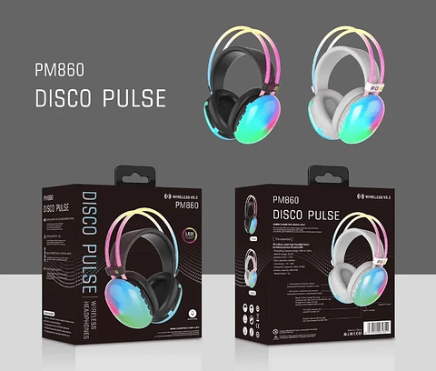 AUDÍFONO LED MULTICOLOR PM860