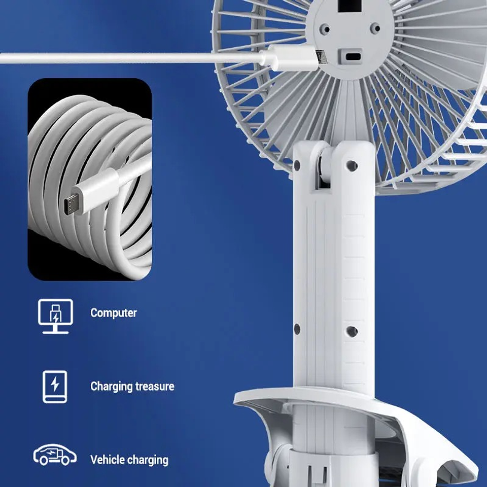 VENTILADOR CON PINZA DE ESCRITORIO  2