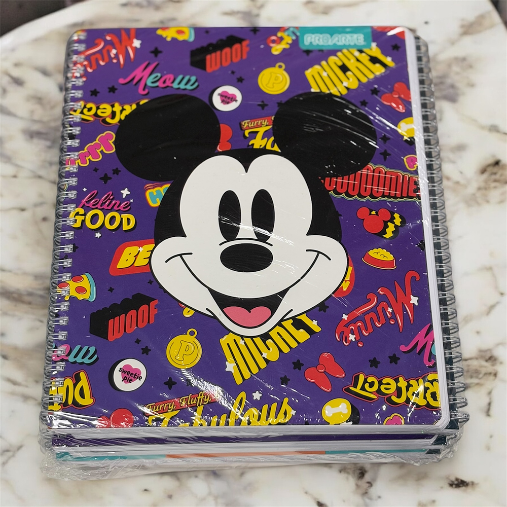 CUADERNO PROARTE PQT 10 CUADERNOS DISNEY