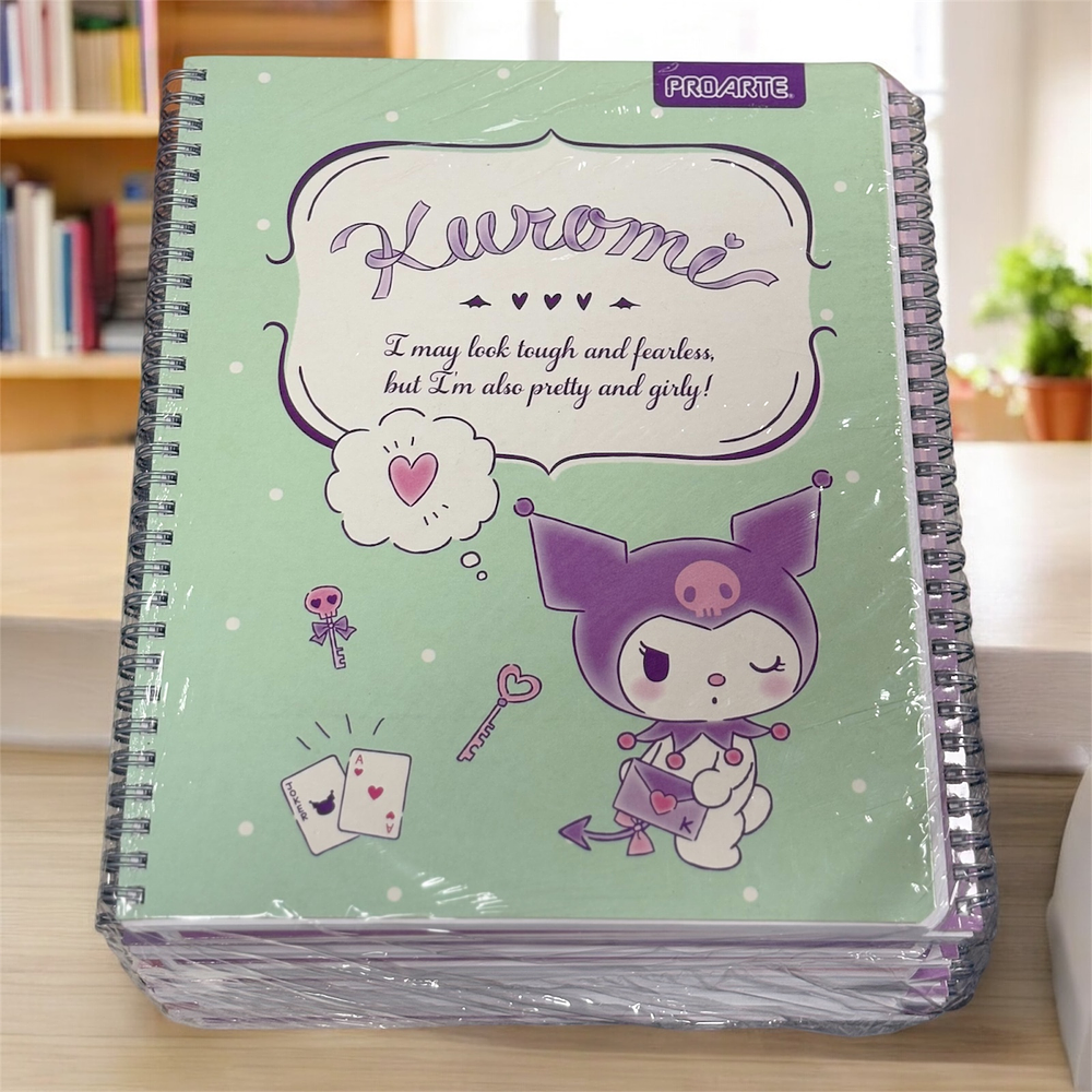 CUADERNO PROARTE PQT 10 CUADERNOS KUROMI 