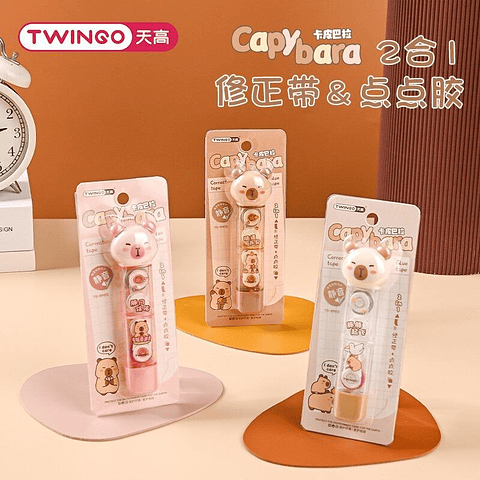 CORRECTOR CAPYBARA CON CINTA 