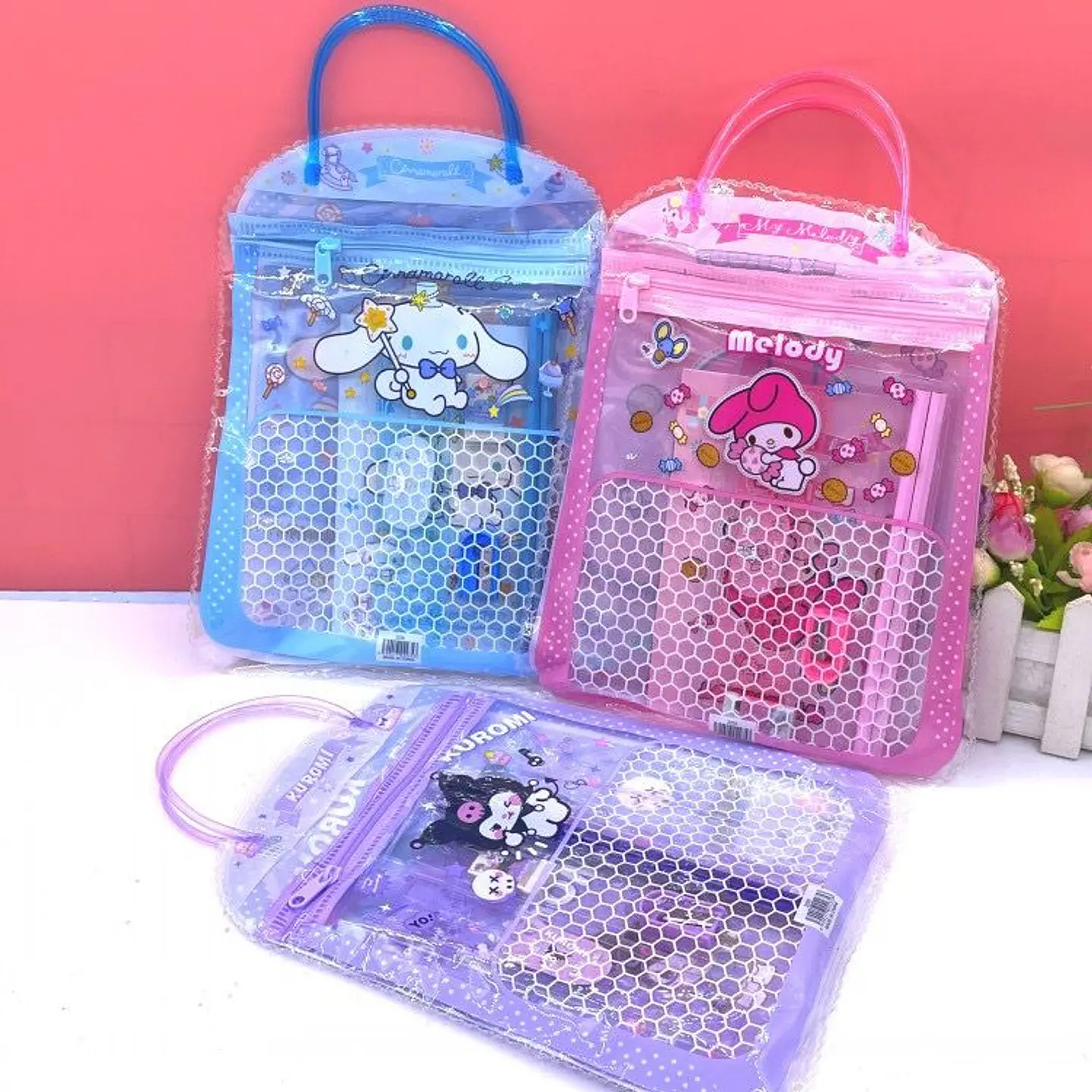 BOLSA SET ESCOLAR SANRIO  1