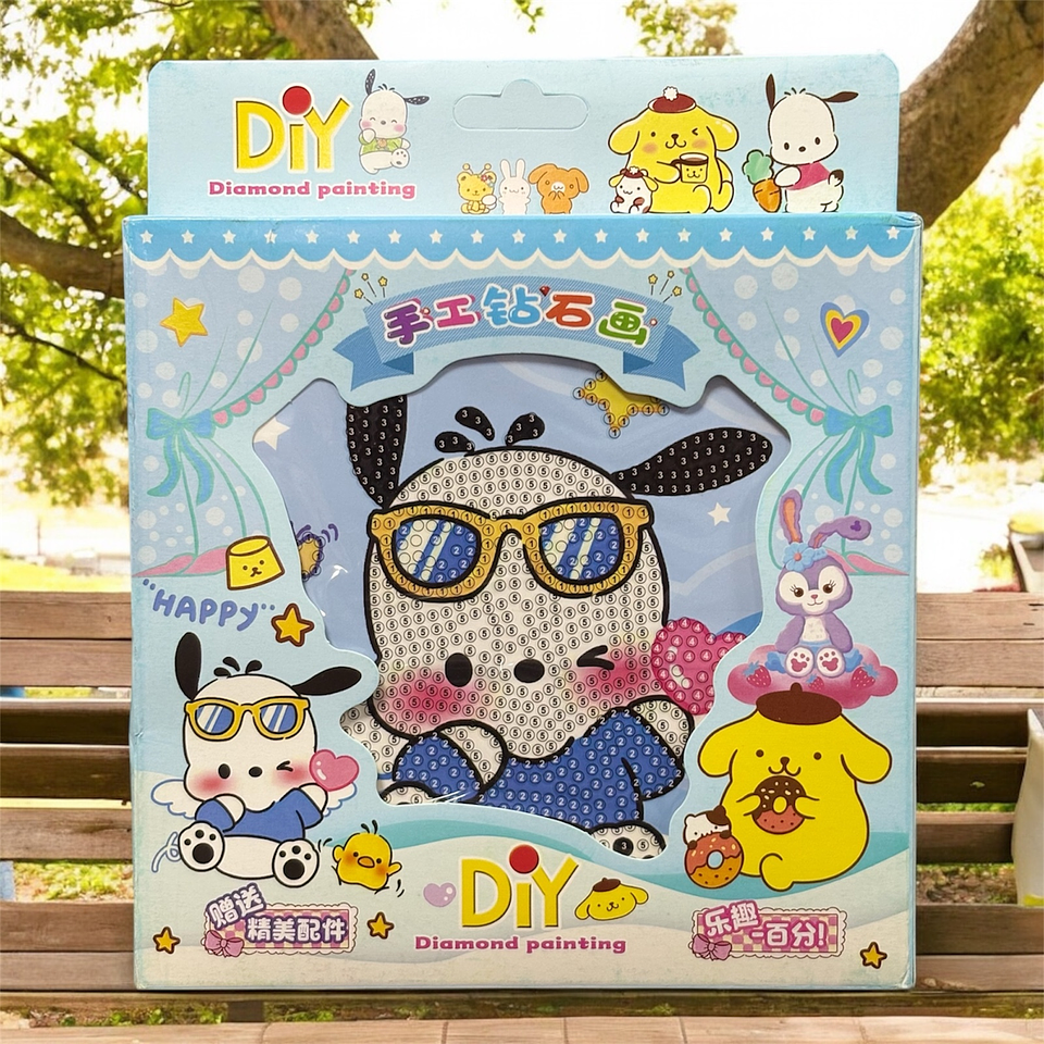 ARTE DIAMANTE KAWAII CON MARCO 15X15  4