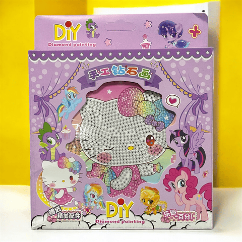 ARTE DIAMANTE KAWAII CON MARCO 15X15 