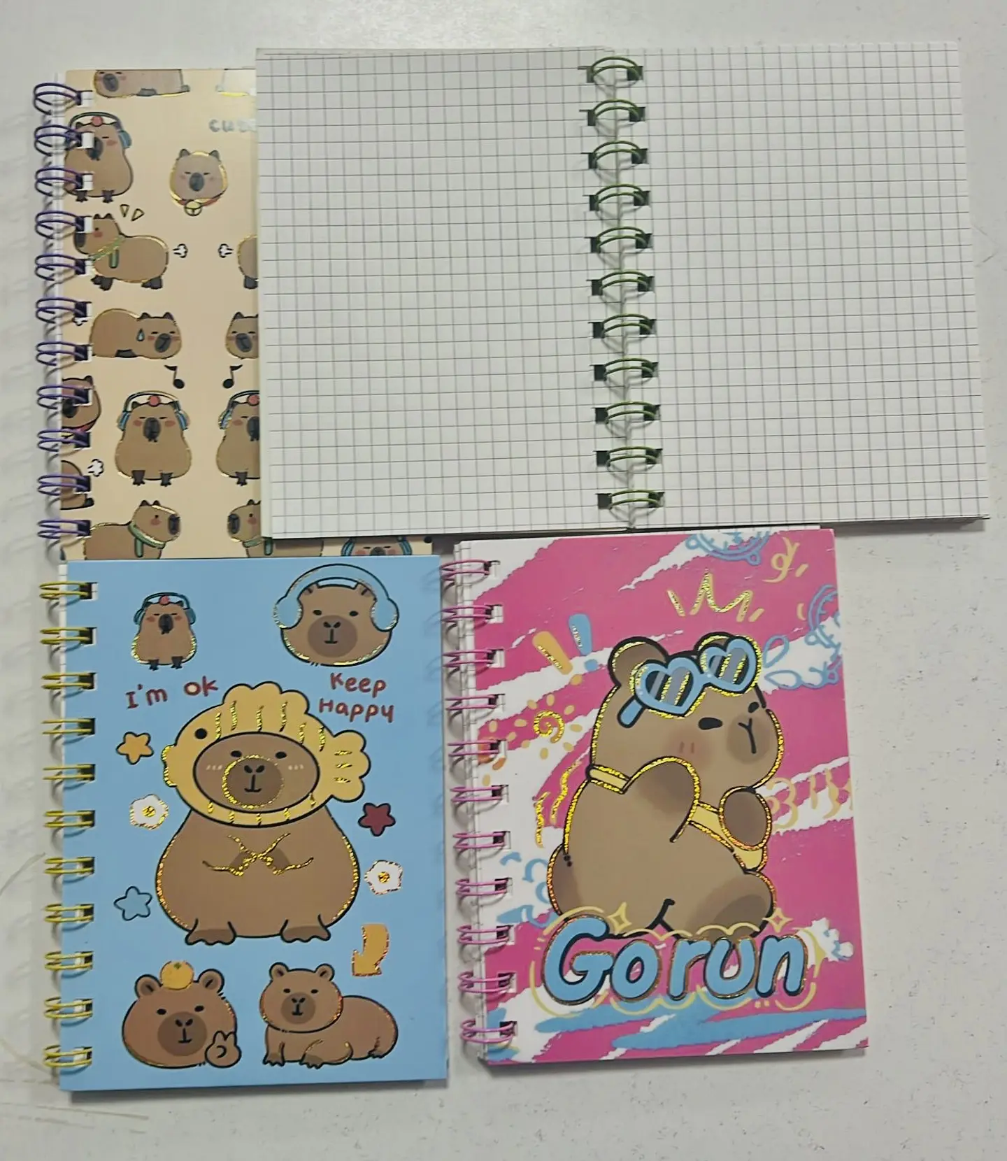 LIBRETA CAPYBARA ANILLADO 14.5CMx10.5CM 3