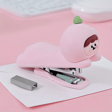 CORCHETERO MINI ROSA MELOCOTÓN KAWAI 750grapas