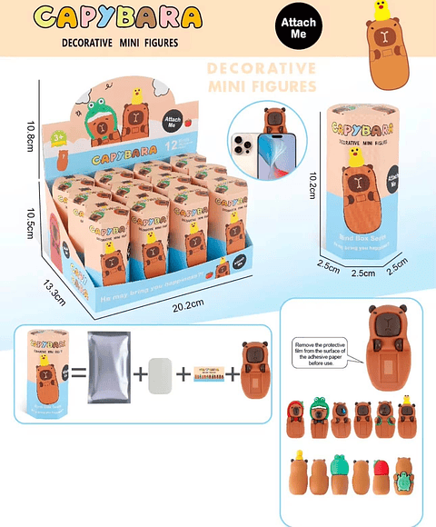 ADORNO SUNNY ANGEL HIPPERS CAPYBARA