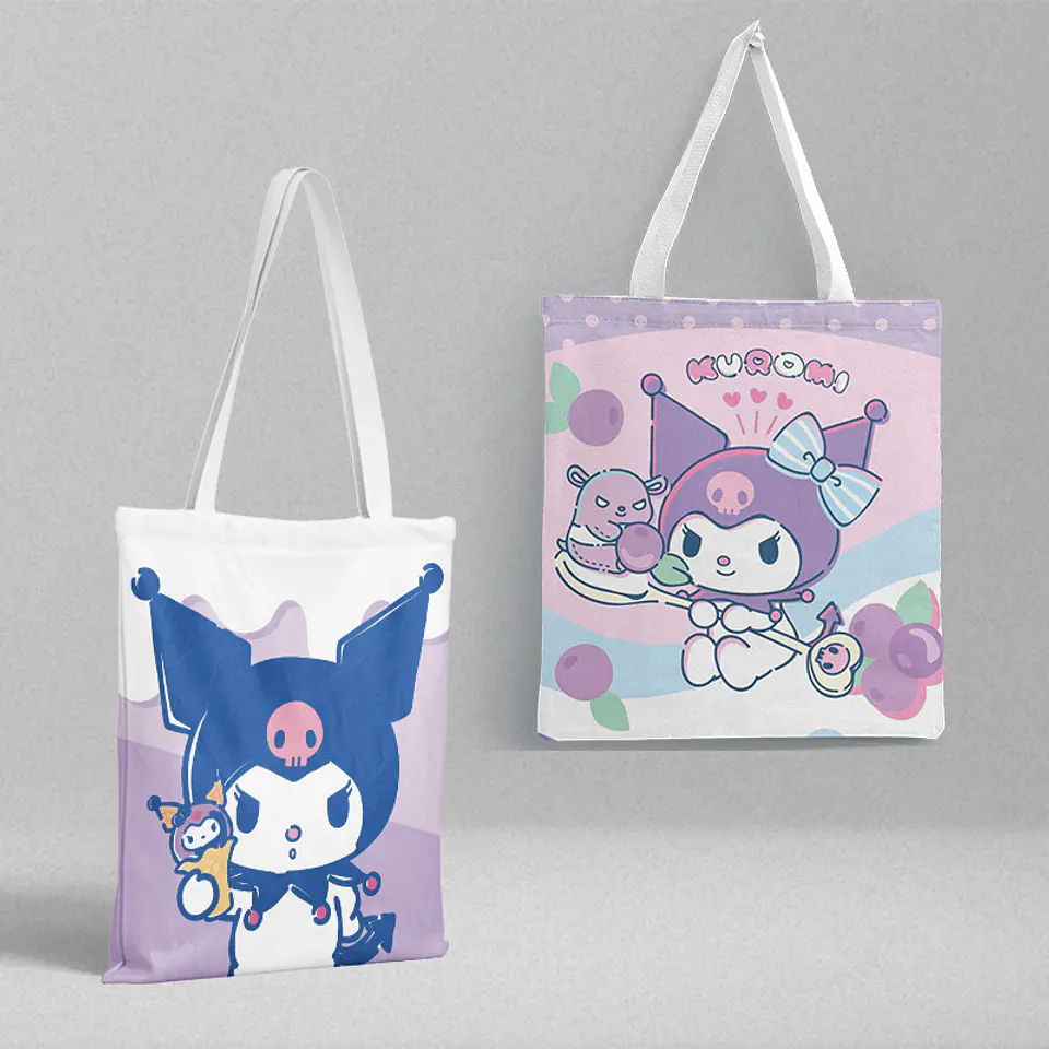 BOLSO TOTE BAG SANRIO (TELA) 37x32CM 3