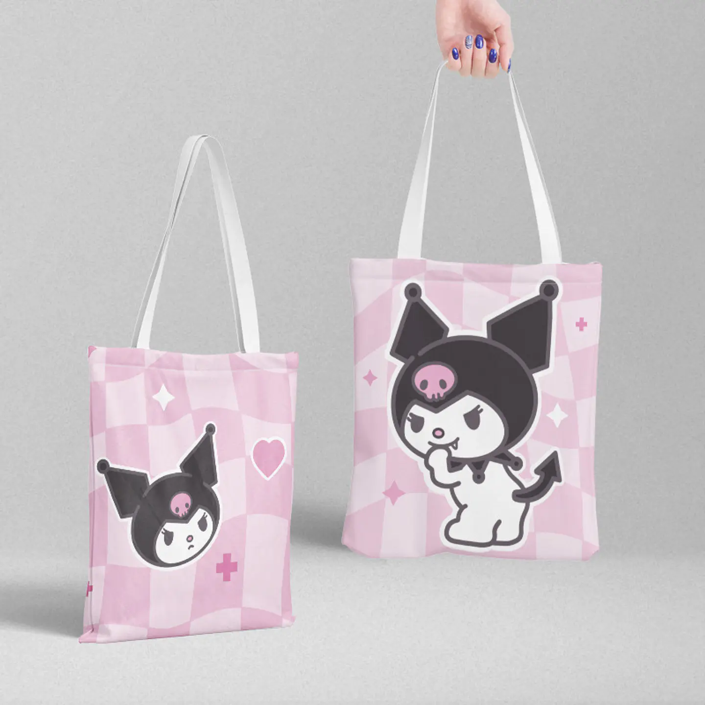 BOLSO TOTE BAG SANRIO (TELA) 37x32CM 4