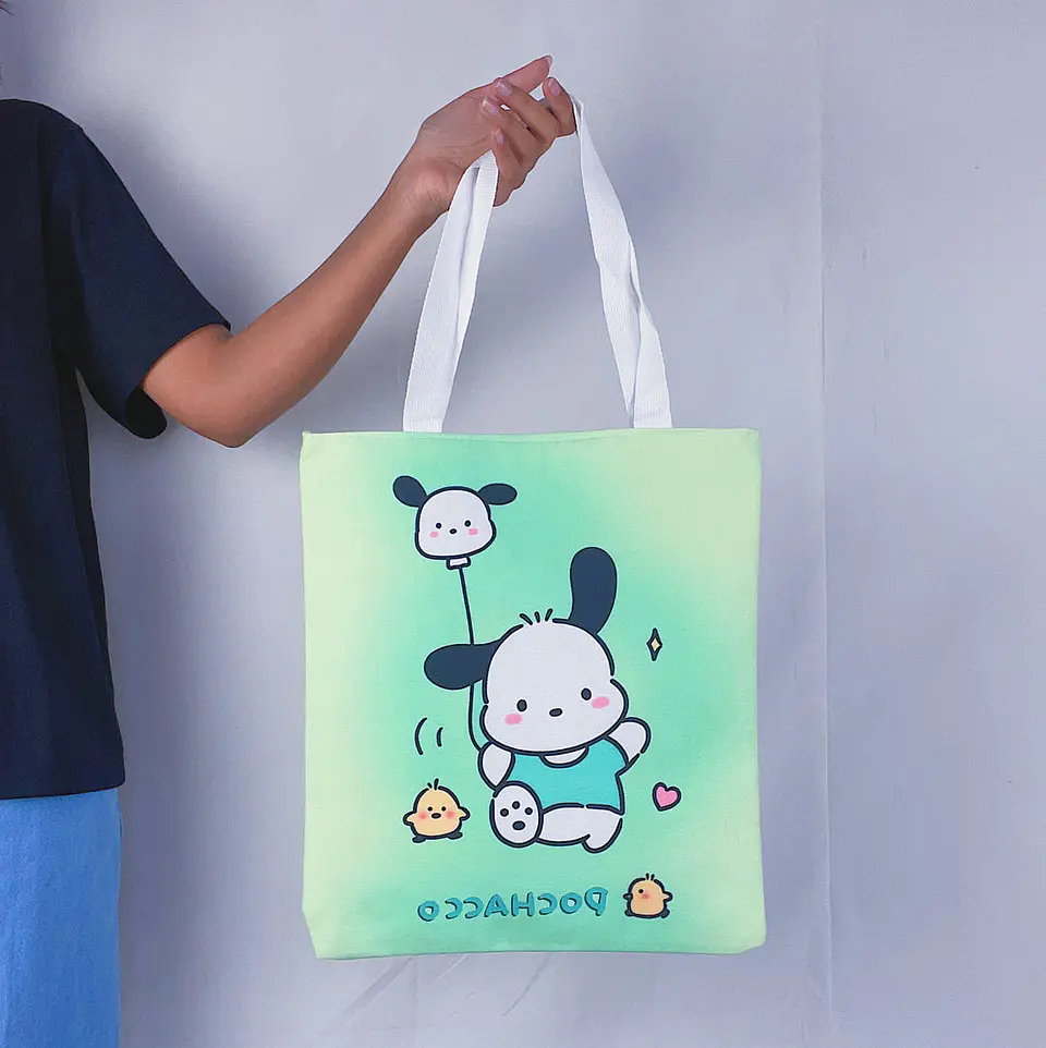 BOLSO TOTE BAG SANRIO (TELA) 37x32CM 7