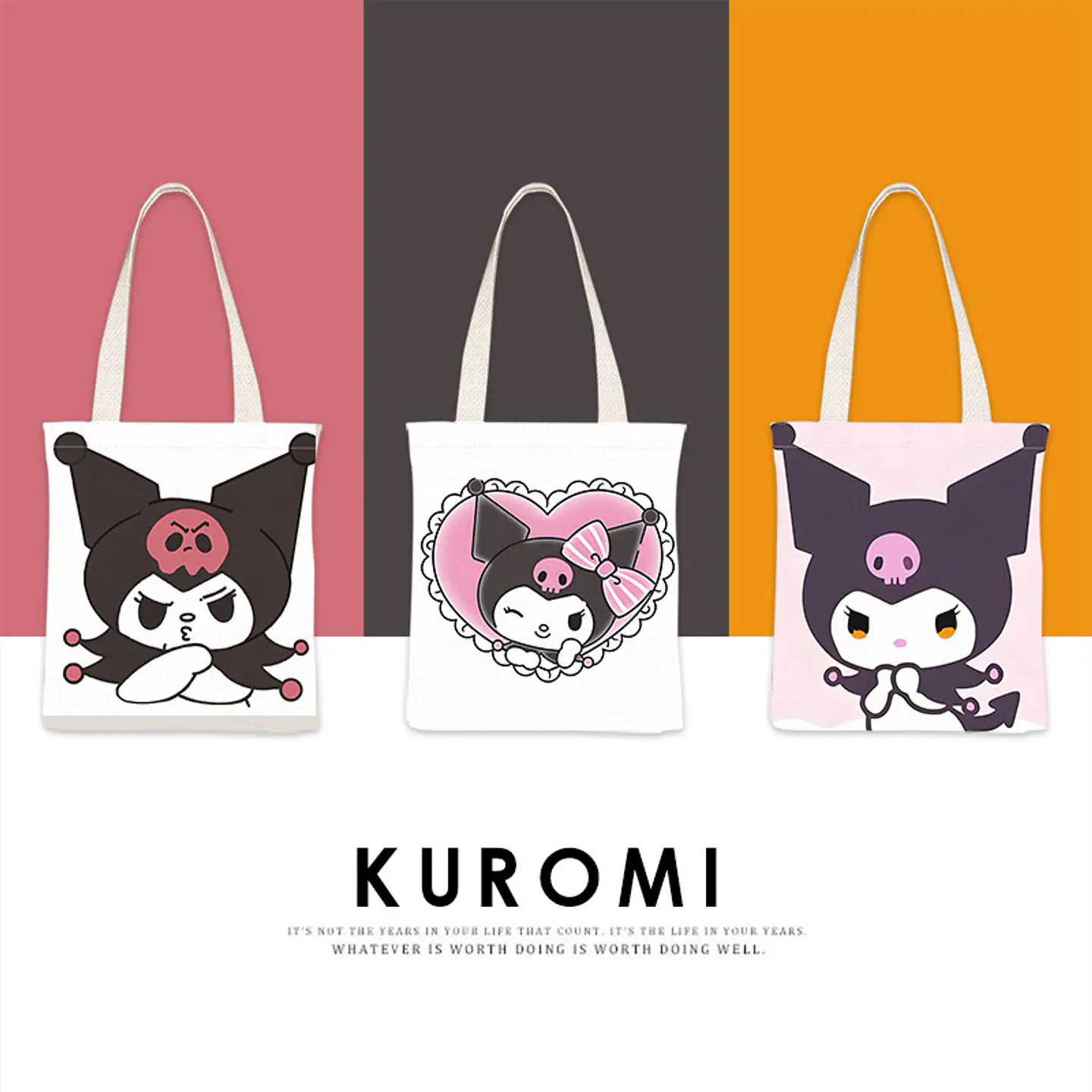 BOLSO TOTE BAG SANRIO (TELA) 37x32CM 9
