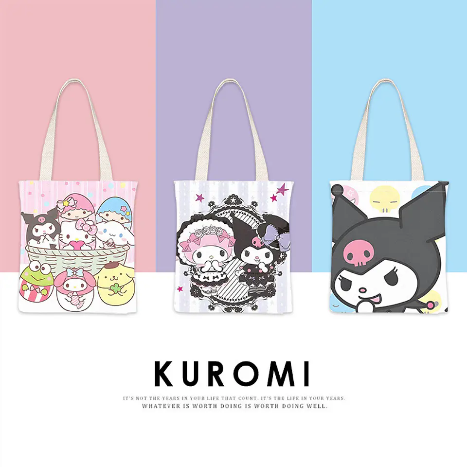 BOLSO TOTE BAG SANRIO (TELA) 37x32CM 10