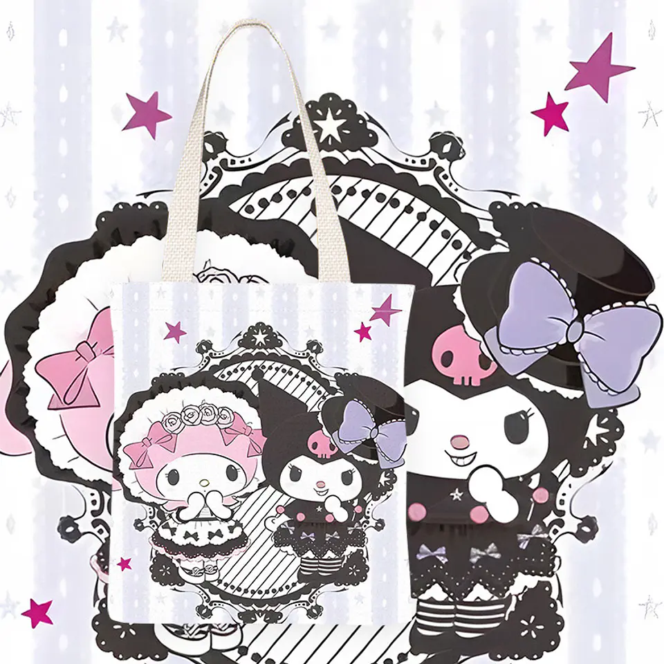 BOLSO TOTE BAG SANRIO (TELA) 37x32CM 16