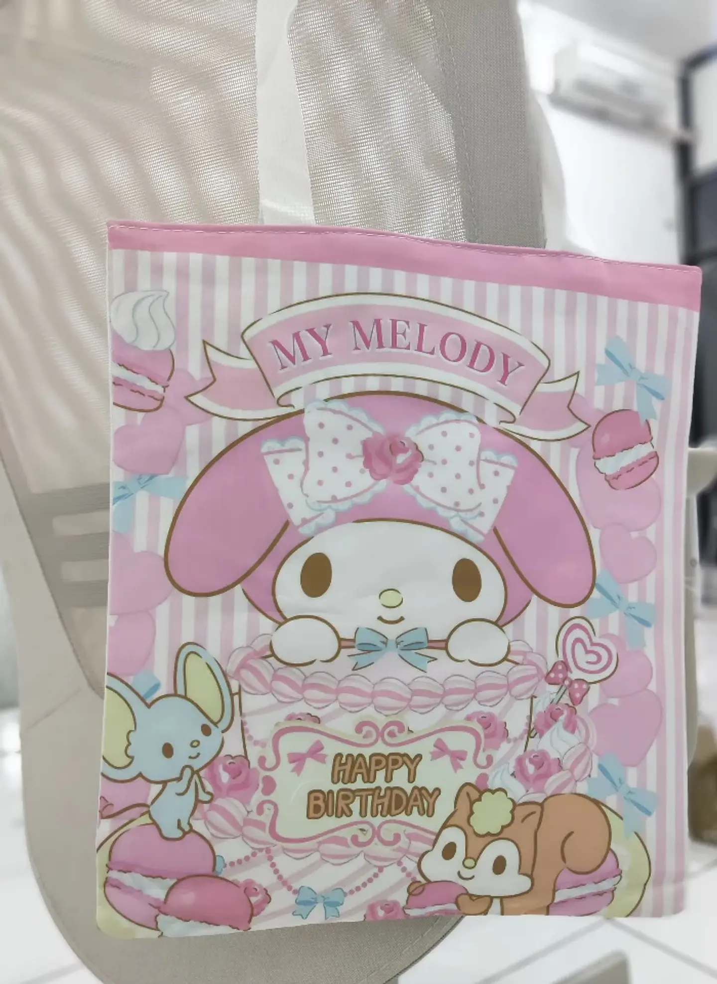 BOLSO TOTE BAG SANRIO (TELA) 37x32CM 19