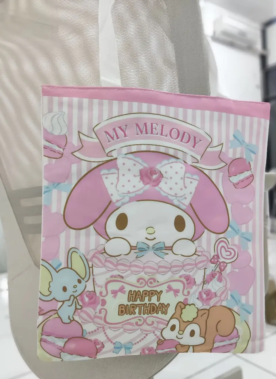 BOLSO TOTE BAG SANRIO (TELA) 37x32CM 19