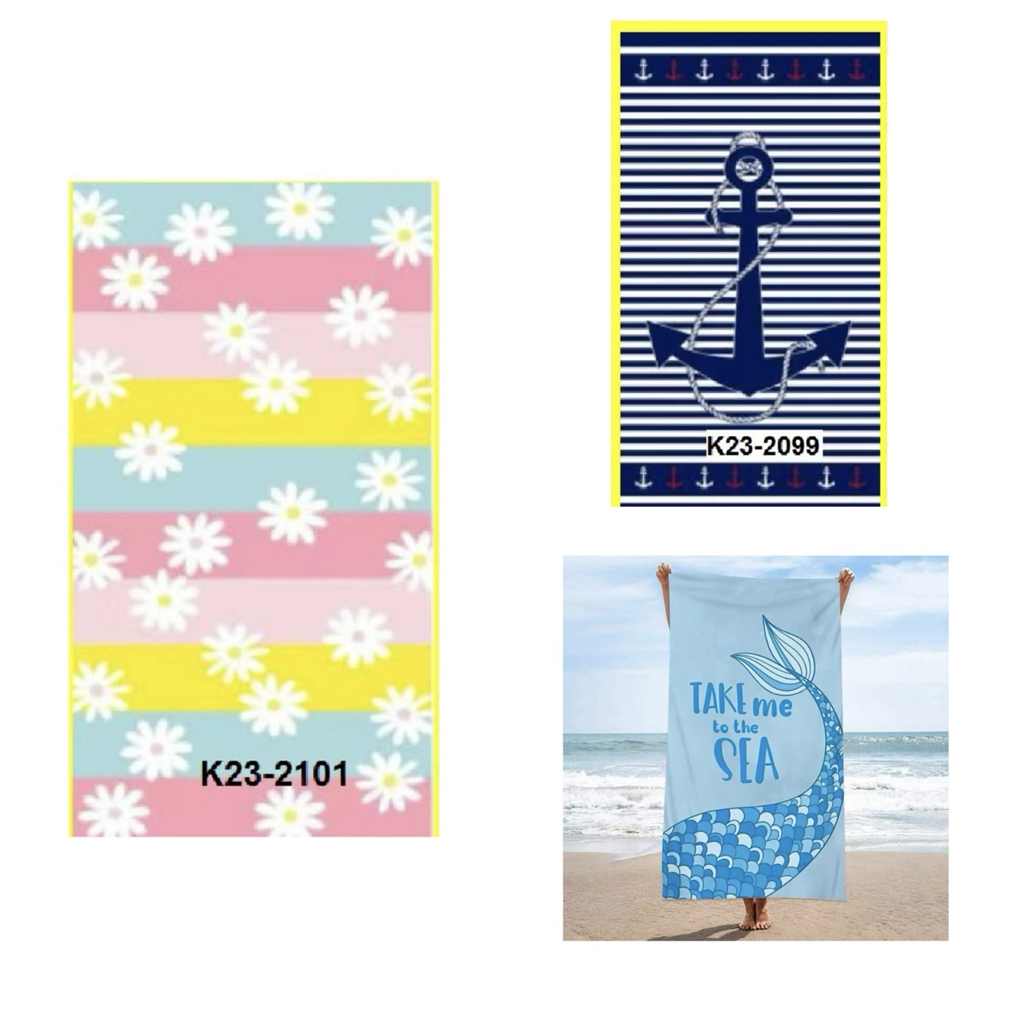 TOALLON PLAYA MICROFIBRA 90x180CM 3