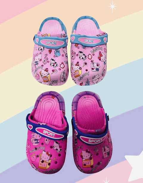 CHALAS DISEÑO HELLO KITTY CON LUCES 