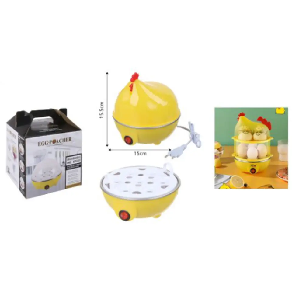 MÁQUINA GALLINA HERVIDOR COCEDOR DE HUEVOS  6